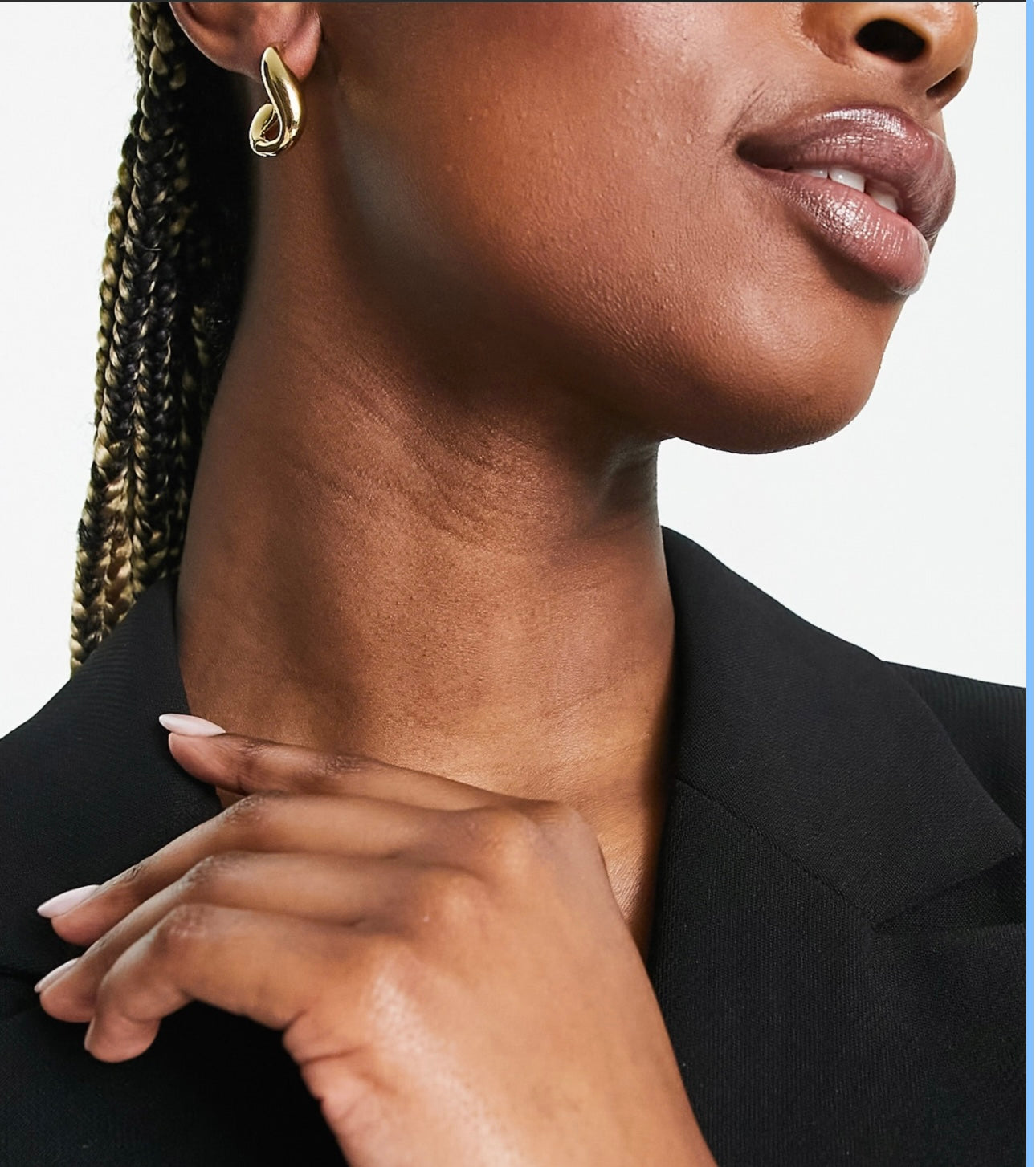 Molten Twist Gold Hoops